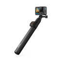 GoPro純正アクセサリー 延長ポール 防水リモートシャッター / AGXTS-002-AS 小型宅配便 防水 軽量 アルミ 耐水 コンパクト カメラ取付可能 水深5m 自撮り棒