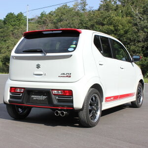 アルトターボRSマフラー(HA36S用)【アルトターボRS(HA36S)4WD用TYPESp-XXマフラーモンスタースポーツ】ターボ車・4WD車MONSTER*ALTOTURBORS【241590-7355M】