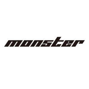 モンスタースポーツ　ステッカー*Monster Sport*スイフト/ジムニー/ランサーエボリューション/86【切り文字ステッカー（黒大）】745×90【896134-0000M】