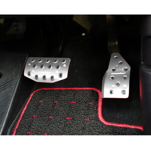 ランサーエボXCZ4ASST車用【スポーツドライビングペダルカバー/クリヤアルマイト】*送料・代引手数料無料!【3PPE15】