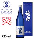 【日本酒】兵庫県 灘の地酒 神戸酒心館謹製『 福寿 純米吟醸 ブルーボトル 720ml 箱付 』 母 ...