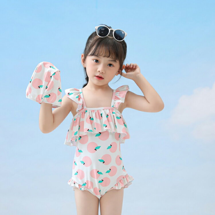 【部分即納】NEW色追加 子ども 水着 オールインワン 女の子 ワンピース 水着 短袖 ...