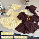 セパレート 水着 キッズ水着 女の子 みずぎ 体型カバー 半袖 ベビー水着 子供 着やせ スクール水着 スポーツウエア トップス パンツ スイムウェア タンキニ ガールズ 子ども用 みずぎ おしゃれ スイミング プール 水遊び 記念写真 可愛い 海水浴 海辺(4)