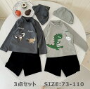 3点セット 男の子 みずぎ パンダ ライオン 上下セット ベビー 水着 長袖 ラッシュガード セットアップ 幼稚園 小学生 キッズ水着 ジュニア 子供 スクール...