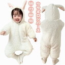 ベビー ロンパース ウサギ 防寒 パジャマ ルームウェア 退院着 出産祝い 66 73 80 90 ベビー服 カバーオール 赤ちゃん 女の子 男の子 長袖 兎耳 オールインワン 韓国 新生児 おしゃれ キッズ 冬 可愛い プレゼント 写真撮影 お出かけ もこもこ 起毛 ふわふわ 部屋着