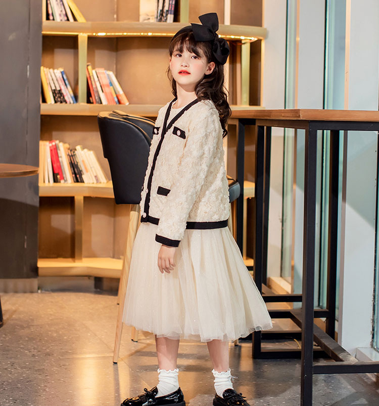 女の子 スーツ セレモニー キッズドレス 親子ペアルック 女の子 セットアップ 卒業式 子供服 ワンピース 重ね着 ポレロ ドレス ジュニア フォーマル スーツ 七五三 入学式 子ども チュールワンピース 入学式 スーツ アンサンブル 発表会 結婚式 親子服 母親と娘 カーディガン