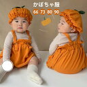 かぼちゃ服 ハロウィン 衣装 66 73 80 90 出産祝い ベビー 子供 仮装 ロンパース コスプレ カボチャ 男の子 女の子 赤ちゃん カバーオール キッズ かわいい 変装 きぐるみ サロペット つなぎ オールインワン パーティー イベント プレゼント 写真撮影 記念写真 コスチューム(3)