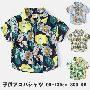 ベビー用アロハシャツ｜セットアップなど！夏の旅行に合うアロハ柄の服のおすすめは？