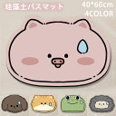 浴室マット 珪藻土 40*60cm かわいい 玄関マット 室内 おしゃれ ドアマット 吸水 滑り止め 寝室 ぐるぐるマット 綿 オールシーズン 写真撮影用 トイ...
