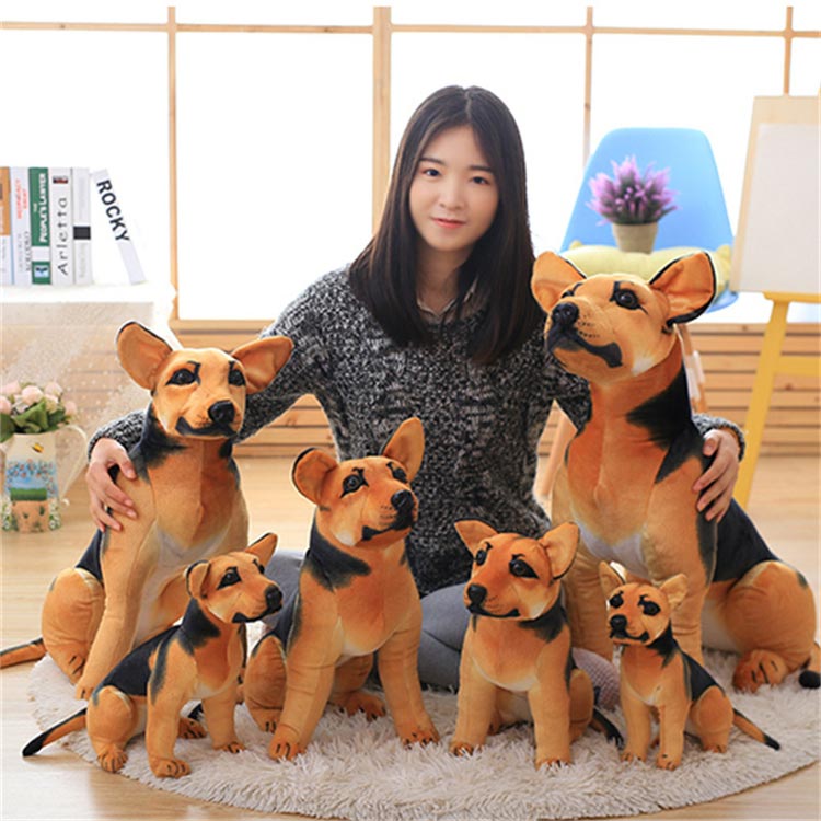 ジャーマンシェパード ぬいぐるみ 犬 リアル 超可愛い ジャーマンシェパード抱き枕 人形 動物 ぬいぐるみ リアル クッション 30/40/50/60/70/90cm 犬 クッション 枕 イヌ 動物 女の子 プレゼント 子供 おもちゃ 男の子 ふわふわ もちもち お祝いのサムネイル