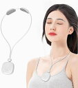 リラクゼーション器 リラックス 4種モード 9段階レベル Type-C USB充電式 温熱器 静音 男女兼用 軽量 首 ネック 肩 コードレス 持ち運び 折り畳...