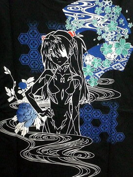 エヴァンゲリオンX錦コラボ 半袖Tシャツ　式波アスカ扇桜　EVA ×NISHIKI【コンビニ受取対応商品】