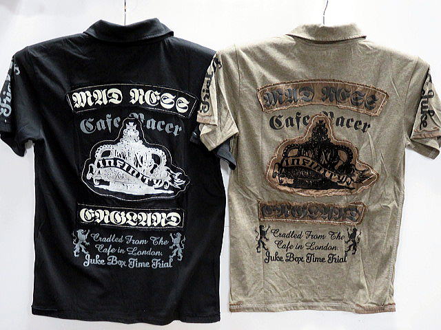 インフィニティ -BLACK LABEL- 半袖ポロシャツ　CROWN -クラウン-