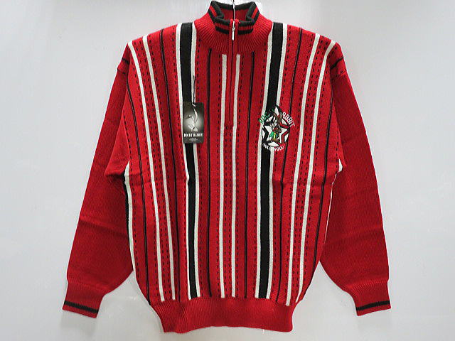 ロッキーラビット　ジップアップセーター