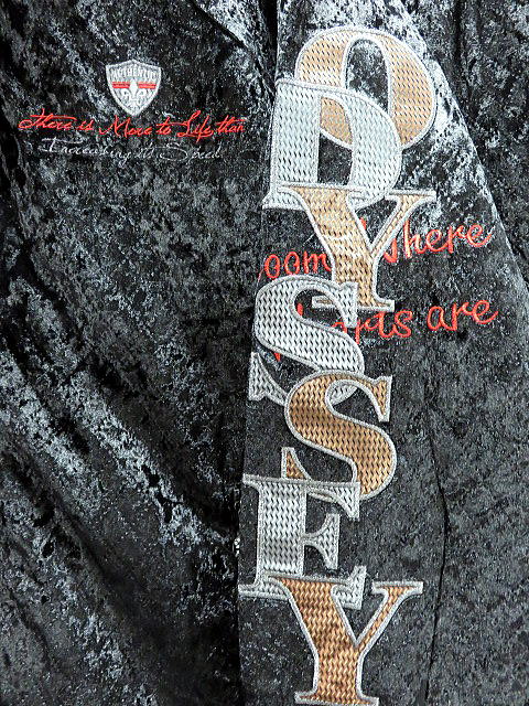 Eddie Odyssey フロッキー素材　中綿ジャケット　上下セットアップ