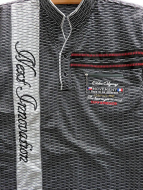 Eddie Odyssey　七分袖ジャガードTシャツ上下セットアップ　オデッセイ