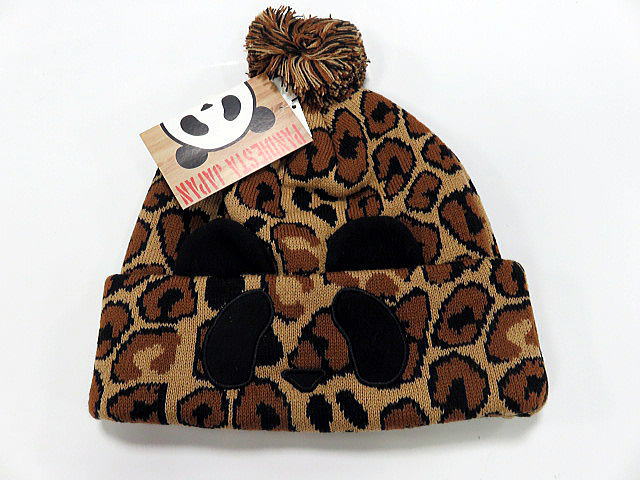 PANDIESTA JAPAN 熊猫謹製ニットキャップ　PDJジャガードニットキャップ　パンディエスタ