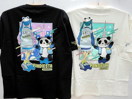 大きいサイズ PANDIESTA JAPAN 半袖Tシャツ PDjガール パンディエスタ 大きいサイズ PANDIESTA JAPAN 半袖Tシャツ PDjガール パンディエスタ