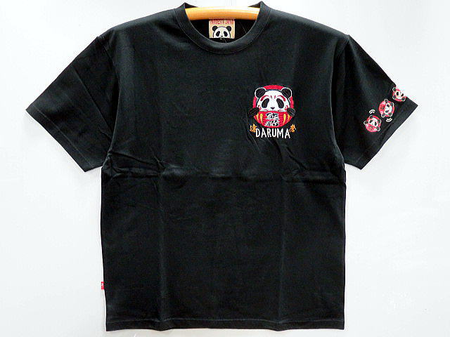 PANDIESTA JAPAN　熊猫大吉ダルマ 半袖Tシャツ　パンディエスタ