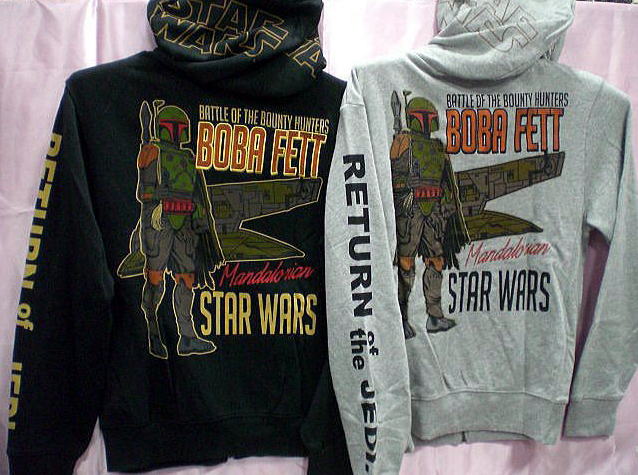 ローブローナックル STAR WARSコラボ　ボバ フェット スエットパーカー LOW BLOW KNUCKLE スターウォーズ BOBA FET