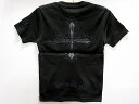 BE AMBITION クロス&トライバル 半袖リブ織Tシャツ ビー・アンビション(4)