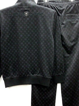 BE AMBITION ジャージ上下セット クロスワッペン モノグラム柄 ビーアンビション【コンビニ受取対応商品】