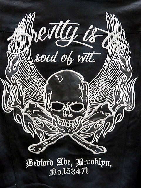 COOL DRIVE STRIKER　スカル刺繍 汚し加工 オールインワン　つなぎ　クールドライブストライカー【コンビニ受取対応商品】