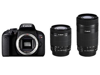 Canon デジタル一眼レフカメラ EOS Kiss X9i ダブルズームキット EF-S18-55mm/EF-S55-250mm 付属 EOSKISSX9I-WKIT 新品 送料無料のサムネイル
