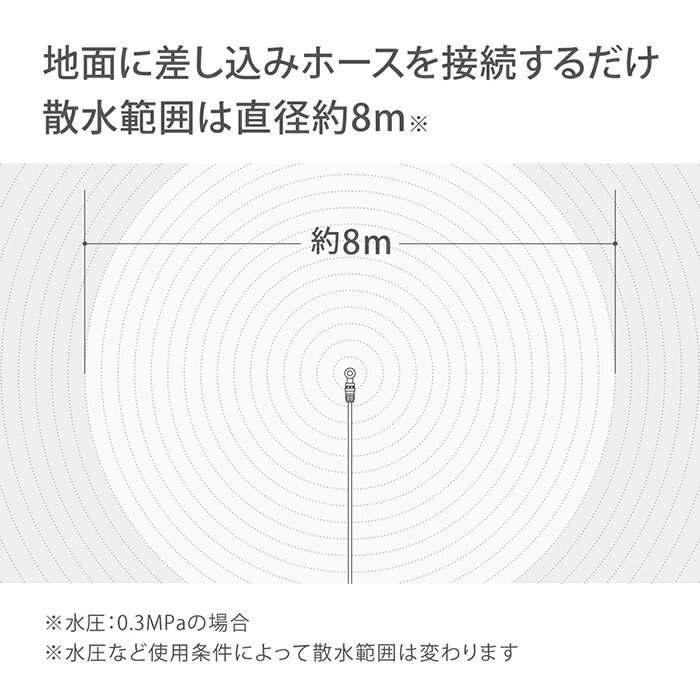 スプリンクラー ミストスプリンクラー G197 タカギ takagi 公式 【安心の2年間保証】