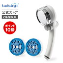 \P10倍!マラソン期間限定/\プレゼントキャンペーン実施中/シャワーヘッド タカギ 浄水 止水ボタン 水圧 切り替え シャワー 塩素除去 美肌 ヘアケア G1...