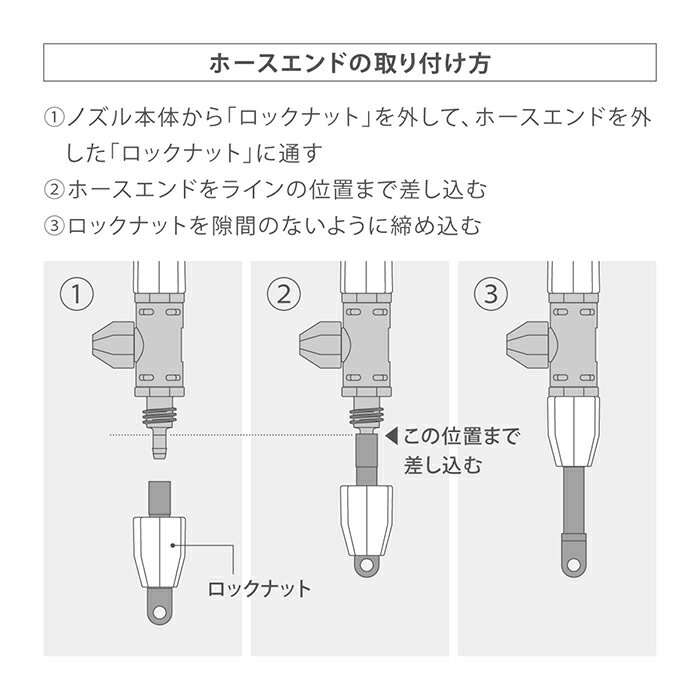 交換用部品 ガーデンクーラーホースエンド 2コ入 GZC22 タカギ takagi 公式 【安心のメーカー2年間保証】 3