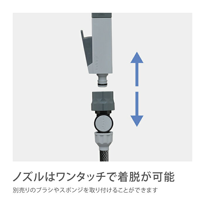 ホースホースリールnanonextブラウンホース10m内径7.5mmおしゃれコンパクトおすすめ園芸家庭菜園洗車掃除RM1110BRタカギtakagi公式安心の2年間保証