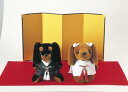 【手作りキット】ミニチュアダックス(和装)【ダックス ドッグ ウェルカム マスコット 結婚式 ウェディング ウエディング ブライダル ドール】 【パナミ手芸メーカー直販 タカギ繊維】