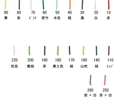 【1m単位カット 切り売り】人八紐【2mm幅】【全19色】【パナミ手芸メーカー直販 タカギ繊維 紐】