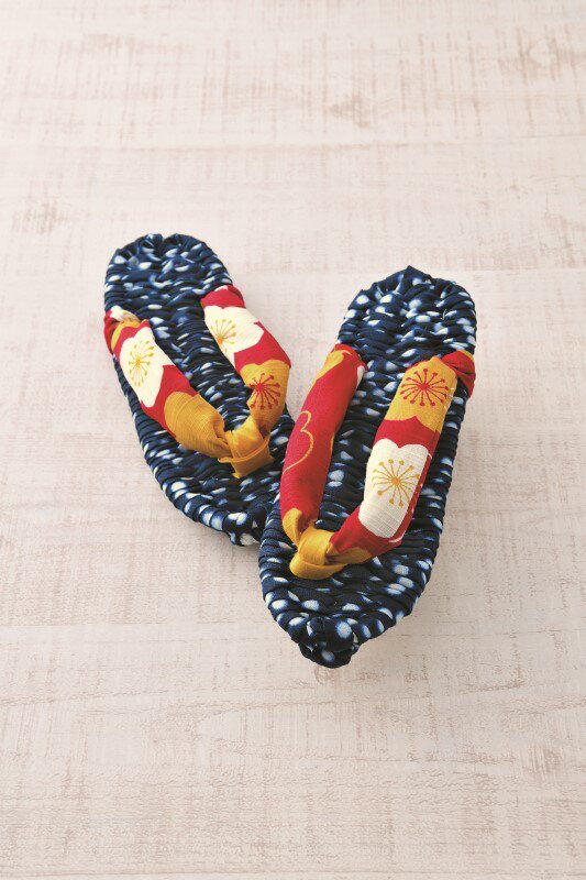 ゆかた地でつくる健康布ぞうり　さらり [YW-54]　【パナミ手芸メーカー直販　タカギ繊維】