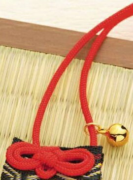 めがねお守り房（赤）【手芸　クラフト　手作り　　材料　パナミ　タカギ繊維　房　お守り】　【パナミ..
