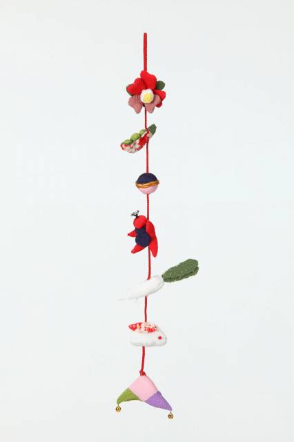 京ちりめん下げ飾り [LH-309 (厄除け)]　【パナミ手芸メーカー直販　タカギ繊維】