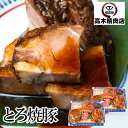 【送料無料】 とろ焼豚 3個入 で 約500g × 2個 特製タレ付き チャーシュー 焼豚 焼き豚 自家製 煮込み ラーメン チャーハン 飛騨 美濃 けんとん豚 豚肉 豚肩ロース肉 内祝 プレゼント お中元 敬老の日