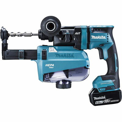 マキタ(makita) HR182DRGXV 充電式ハンマードリル 18mm 18V 6.0Ah【集塵システムセット品】