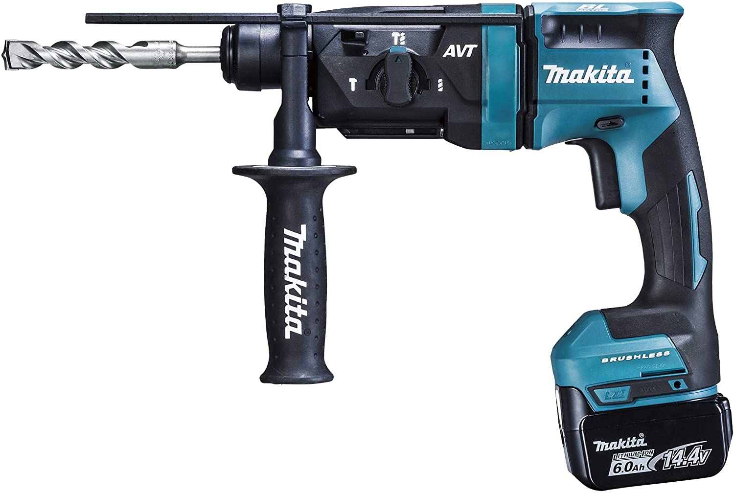 マキタ(makita) HR181DRGX 充電式ハンマードリル 青 18mm 14.4V 6.0Ah【集塵システム別売】