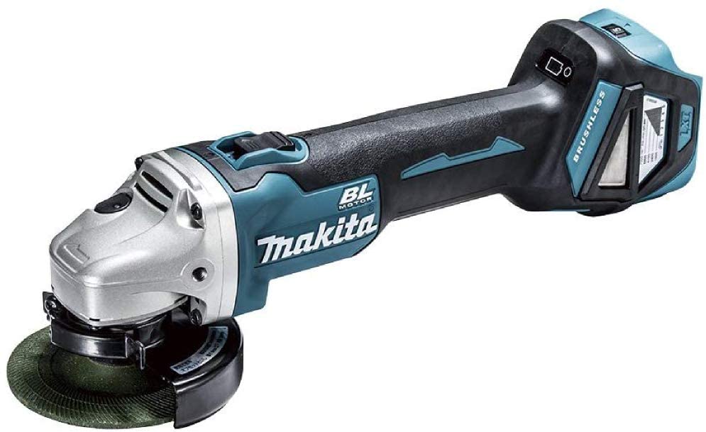 マキタ makita GA412DZ 充電式ディスクグラインダー 本体のみ 18V 100mm スライドスイッチ 無線連動対応