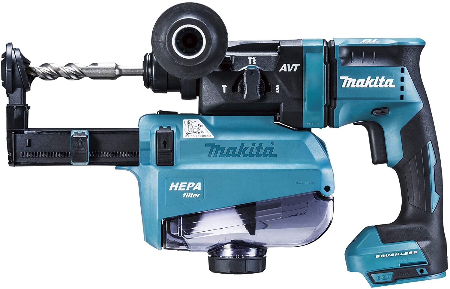 マキタ(makita) HR181DZKV 充電式ハンマードリル 集塵システム付き 18mm 本体+集塵システム 14.4V