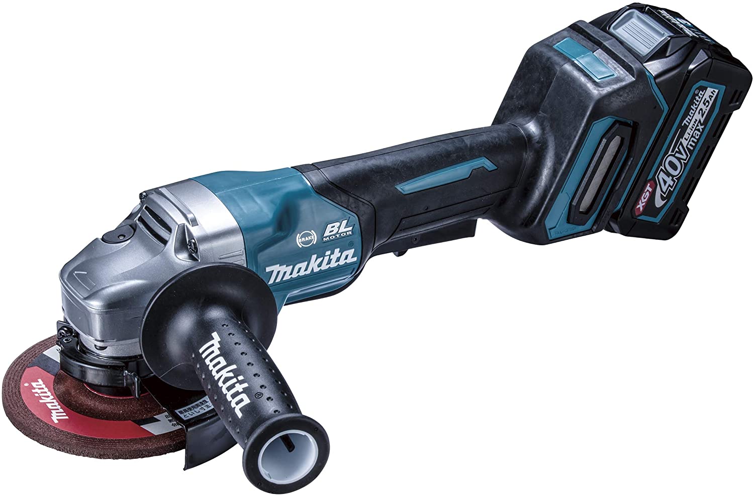 マキタ(makita) GA010GRDX 125mm充電式グラインダー 40V パドルシフト【バッテリー/充電器セット】