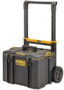 デウォルト(DEWALT) キャリーカート タフシステム2.0 システム収納BOX キャリアー XLサイズ 工具箱 収納ケース ツールボックス DS450 DWST83295-1