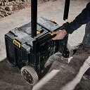 デウォルト(DEWALT) キャリーカート タフシステム2.0 システム収納BOX キャリアー XLサイズ 工具箱 収納ケース ツールボックス DS450 DWST83295-1 2