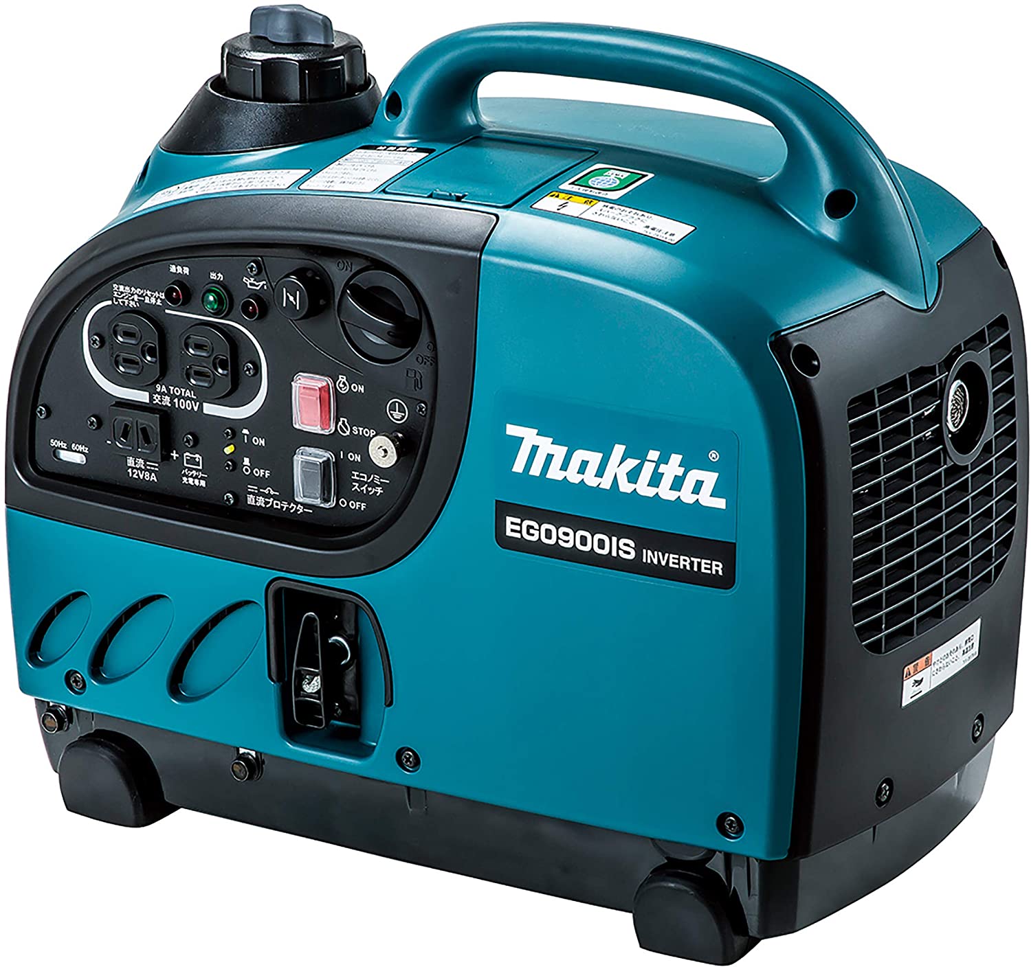 マキタ(makita) EG0900IS インバーター発電機 定格出力0.9kVA 【連続運転 約11.9-4.1時間】【質量12.7Kg　排気量50mL】