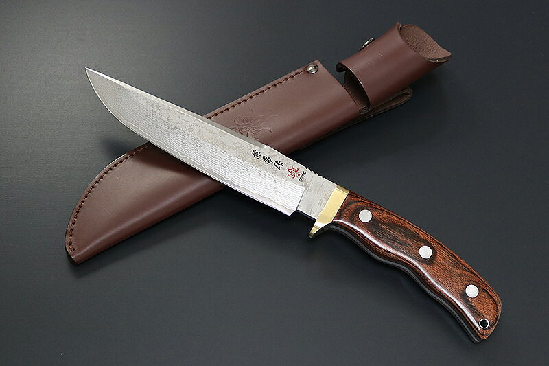 関兼常 兼常作 昴(SUBARU) 180 狩猟ナイフ 31層ダマスカス KB-553