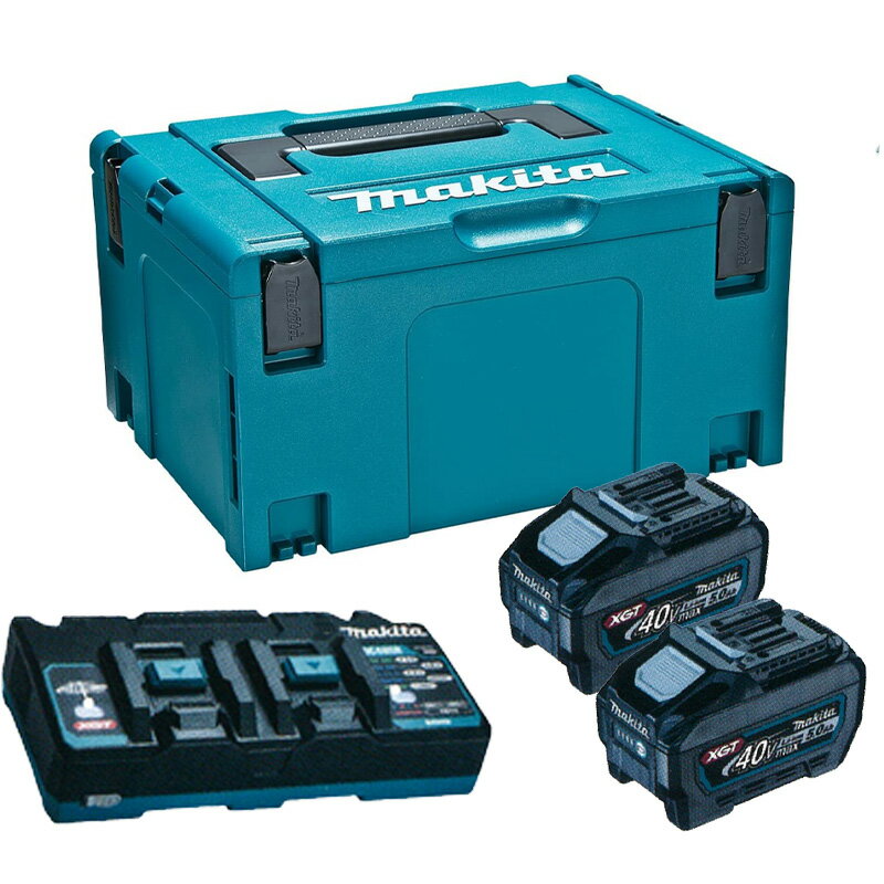 マキタ(makita) A-72039 パワーソースキットXGT6 【バッテリー2個/2口急速充電器/ケース】