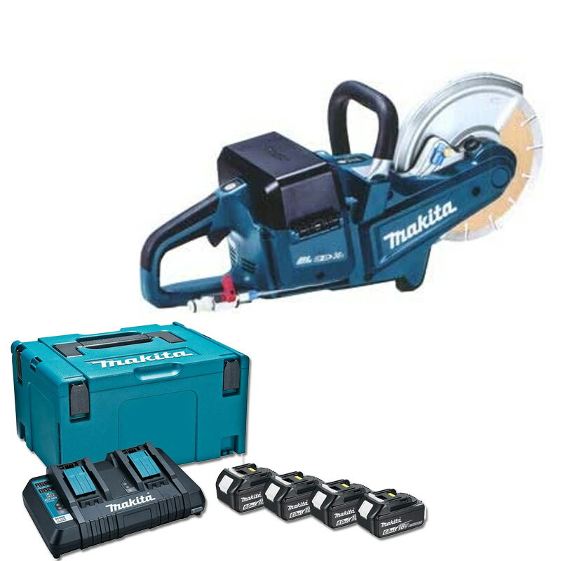 マキタ(makita) CE090DZ+A-67094 230mm充電式パワーカッター  パワーソースキット2セット