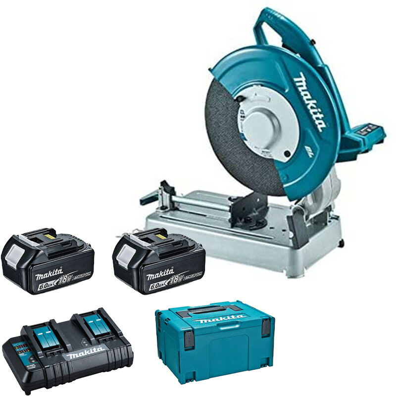 マキタ makita LW141DZ+A-68317 充電式切断機+パワーソースキットSH1セット【バッテリー/充電器セット】